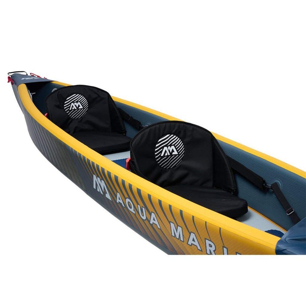 AQUA MARINA TOMAHAWK AIR-K 440 2-Person High Pressure Speed Inflatable Kayak, 14FT (SAK31482) - SAKSBY.com - Kayak - SAKSBY.com