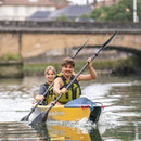 Aqua Marina Tomahawk AIR-K 440 14FT 2-Person High-Pressure Speed Inflatable Kayak [Paddle Excluded] [AIR-K440] (SAK31482) - Saksby Wholesale - Lifestyle Image In The River