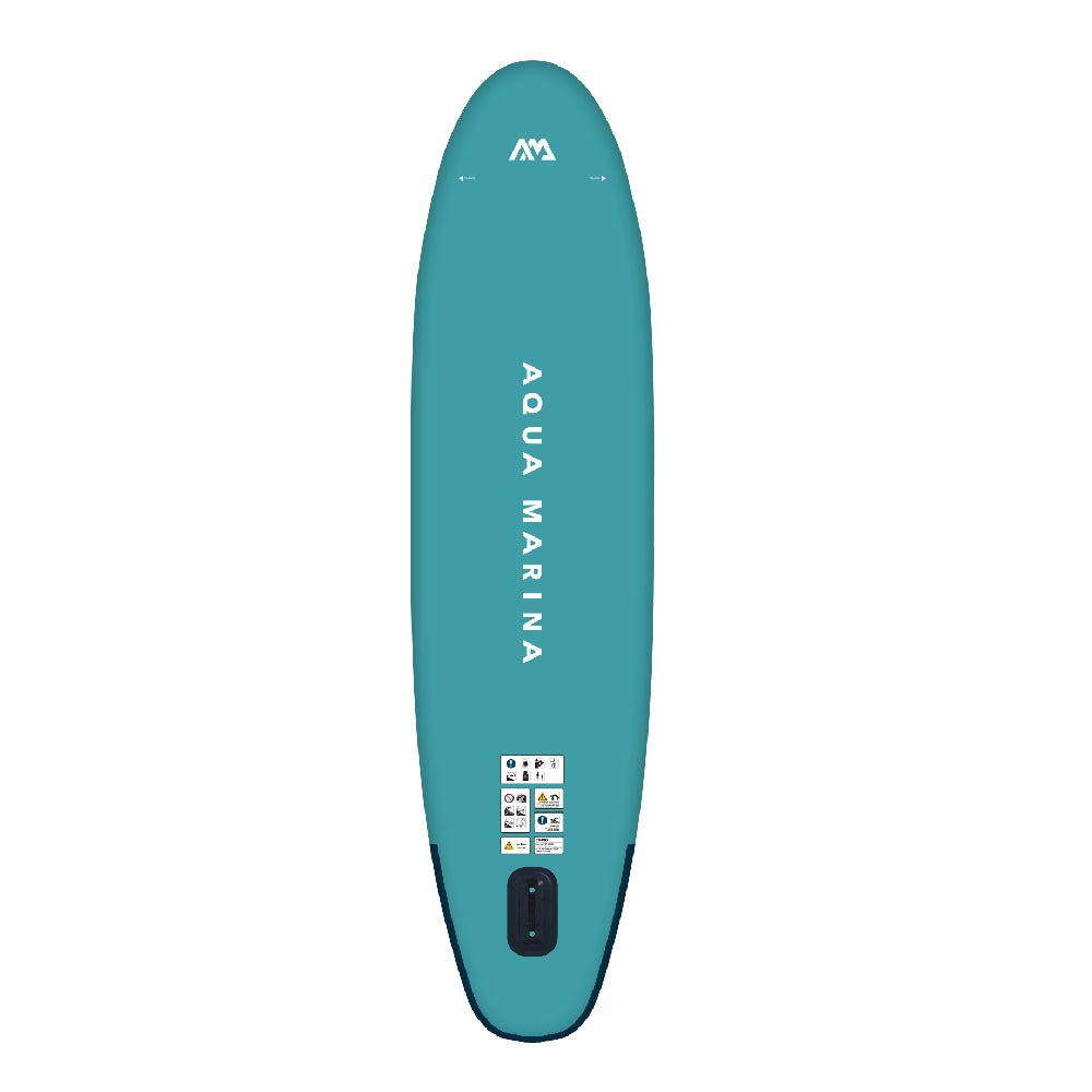 AQUA MARINA VAPOR BT-23VAP All-Around SUP W/ Sand Ripple Grooved EVA Footpad, 10FT (SAK60532) - SAKSBY.com - Stand Up Paddle Boards - SAKSBY.com