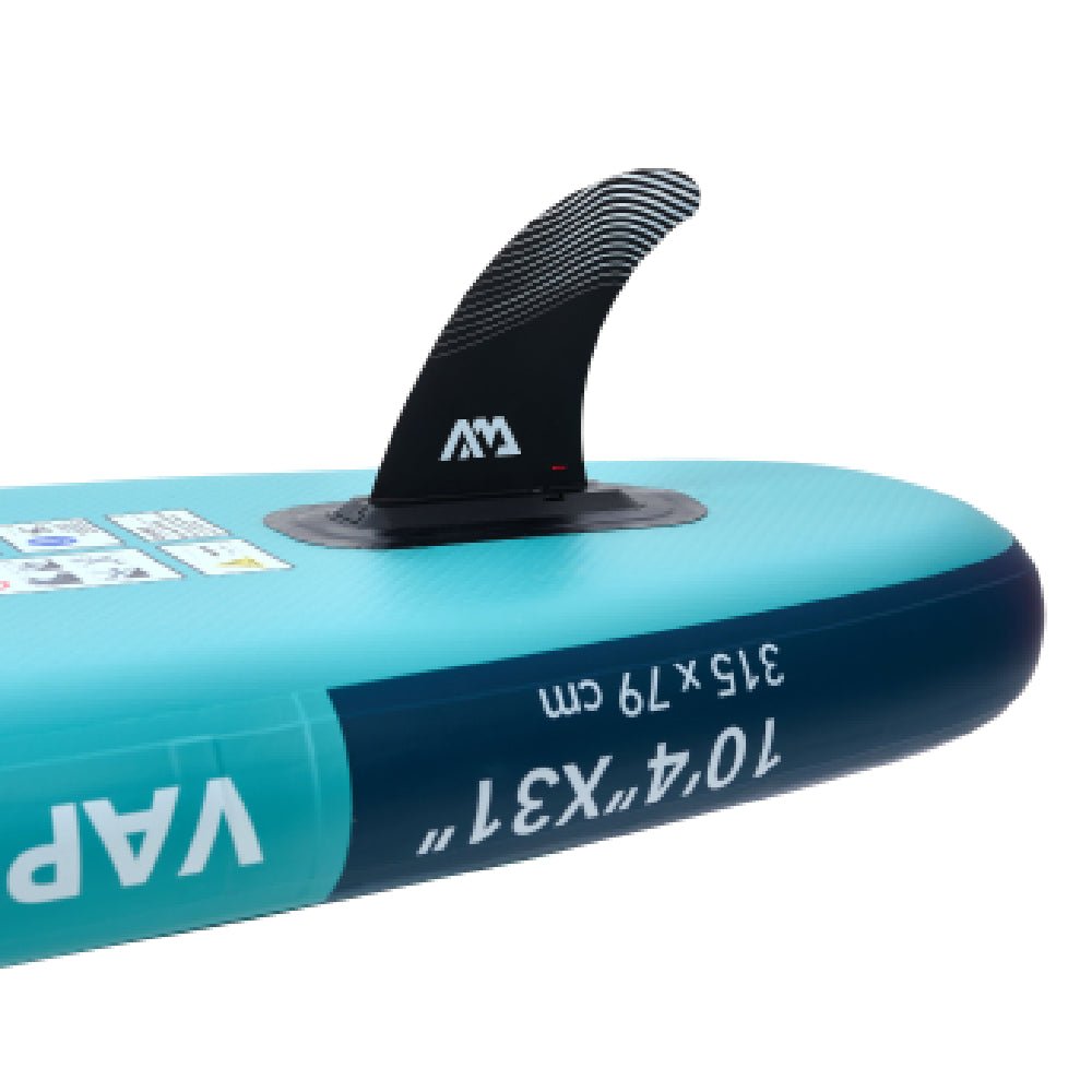 AQUA MARINA VAPOR BT-23VAP All-Around SUP W/ Sand Ripple Grooved EVA Footpad, 10FT (SAK60532) - SAKSBY.com - Stand Up Paddle Boards - SAKSBY.com