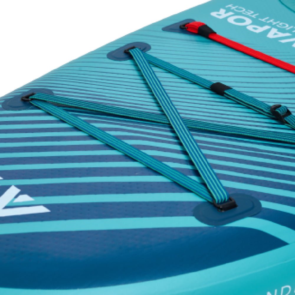 AQUA MARINA VAPOR BT-23VAP All-Around SUP W/ Sand Ripple Grooved EVA Footpad, 10FT (SAK60532) - SAKSBY.com - Stand Up Paddle Boards - SAKSBY.com