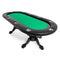 BBO POKER TABLES ELITE CLASSIC Wooden Racetrack Oval Poker Table (94861735) - SAKSBY.com - Poker & Game Tables - SAKSBY.com
