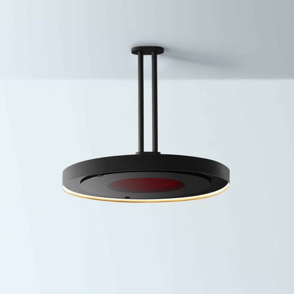 BROMIC HEATING ECLIPSE Smart-Heat™ 28-Inch Dual Element 240V Electric Infrared Patio Heater W/ Twin Full View