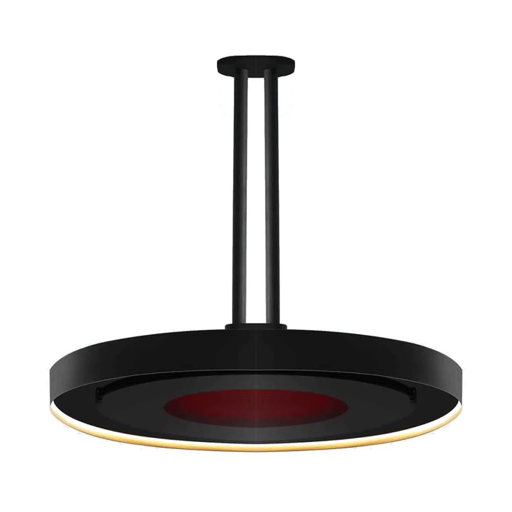 BROMIC HEATING ECLIPSE Smart-Heat™ 28-Inch Dual Element 240V Electric Infrared Patio Heater W/ Twin Full View