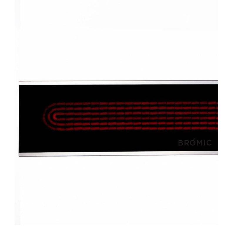 BROMIC HEATING Platinum Smart-Heat™ Series II 33-Inch 7,900 BTU 240V Electric Patio Heater, 2300W - Front View