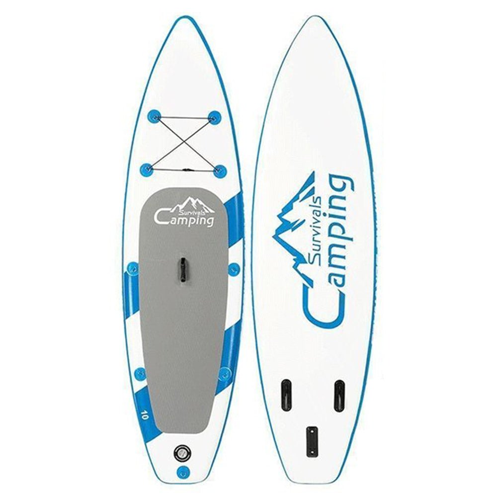 CAMPING SURVIVALS Blow Up SUP Surfboard W/ Complete Kit, 10/11FT - SAKSBY.com - Stand Up Paddle Boards - SAKSBY.com