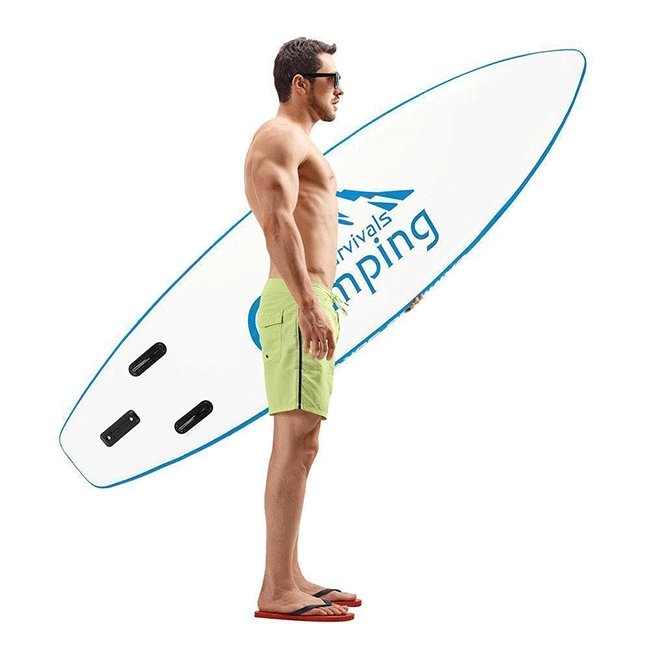 CAMPING SURVIVALS Blow Up SUP Surfboard W/ Complete Kit, 10/11FT - SAKSBY.com - Stand Up Paddle Boards - SAKSBY.com