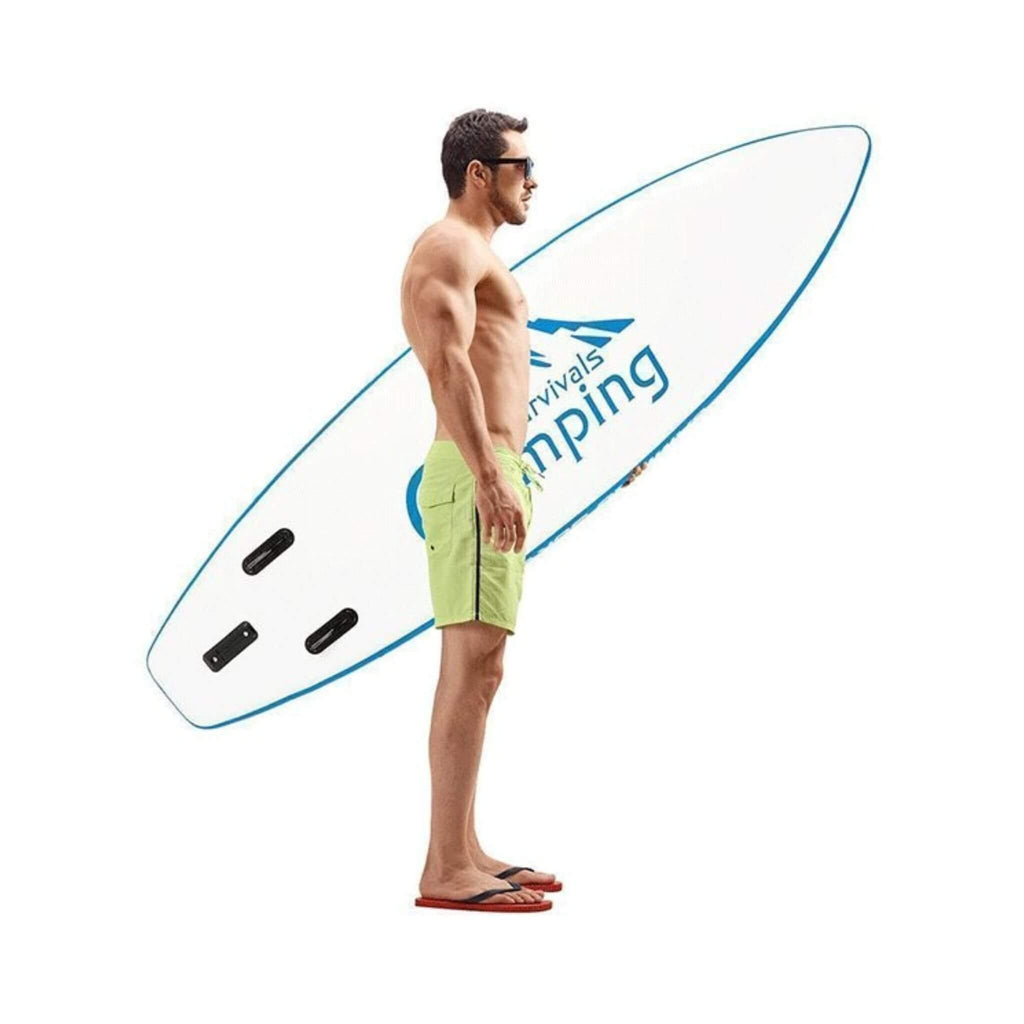 Camping Survivals Premium Blow Up SUP Surfboard W/ Complete Kit, 10/11FT (SAK98615) - Saksby Wholesale - Carried VIew