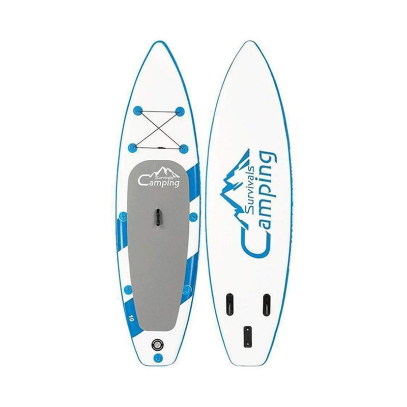 SHOP CAMPING SURVIVALS BLOW UP SURFBOARD | CALL 1-844-717-5044