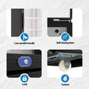 Heavy Duty Industrial Glass Door Beverage Merchandiser Refrigerator Cooler, 11 Cu.Ft (SAK04571) - Saksby Wholesale - Features View