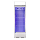 Heavy Duty Industrial Glass Door Beverage Merchandiser Refrigerator Cooler, 11 Cu.Ft (SAK04571) - Saksby Wholesale - Color White View