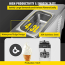 Commercial Single Flavor Soft Serve Ice Cream Machine Maker, 13L/H - SAKSBY.com - Commercial Ice Cream Machines - SAKSBY.com
