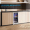 Costway 15'' Tall Built-In Freestanding Beverage Cooler Refrigerator, 100 Cans (SAK77654) - Saksby Wholesale - Installation Dimensions