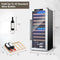 Costway Premium Freestanding Dual Zone Wine Cooler Fridge Cabinet, 43 BTLS (SAK88652) - Saksby Wholesale - Dimensions