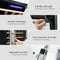 Costway Premium Freestanding Dual Zone Wine Cooler Fridge Cabinet, 43 BTLS (SAK88652) - Saksby Wholesale - Material Features