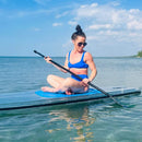 Crystal Kayak Premium 1-Person Outdoor Clear Transparent SUP With Paddle, 11FT (SAK37248) - Saksby Wholesale - Paddling Experience