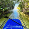 Crystal Kayak Premium 1-Person Outdoor Clear Transparent SUP With Paddle, 11FT (SAK37248) - Saksby Wholesale - River Setup