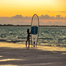 Crystal Kayak Premium 1-Person Outdoor Clear Transparent SUP With Paddle, 11FT (SAK37248) - Saksby Wholesale - Standing Details