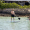 Crystal Kayak Premium 1-Person Outdoor Clear Transparent SUP With Paddle, 11FT (SAK37248) - Saksby Wholesale - Stand Up While Paddling