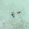 Crystal Kayak Premium 2-Person Outdoor Clear Bottom Explorer Kayak With Paddles, 11FT (SAK59460) - Saksby Wholesale - Top View Water Adventure