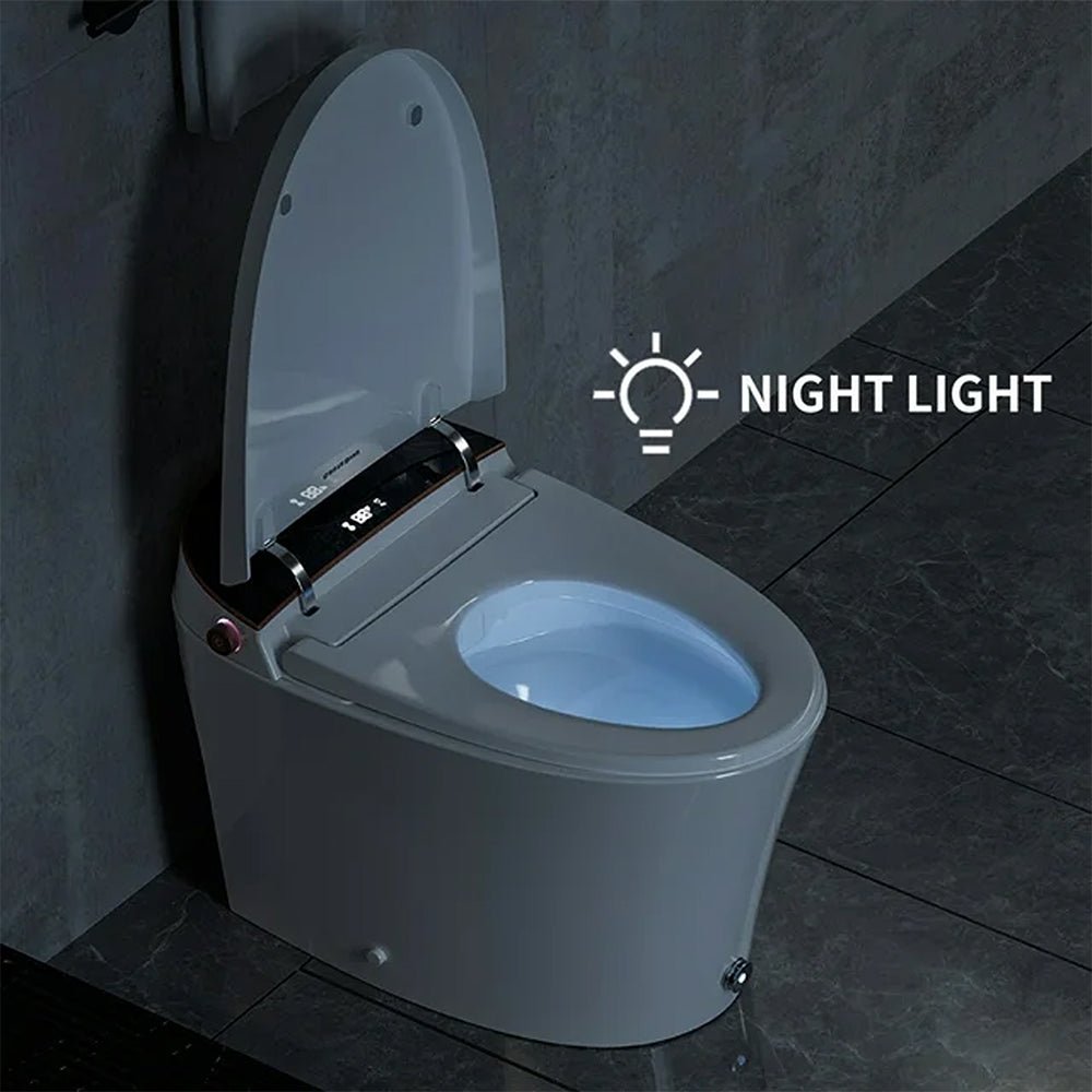 CTDV Premium Smart Tankless Bidet Toilet W/ Adjustable Heated Seat, Water & Air Dryer (96174253) - SAKSBY.com - Toilets - SAKSBY.com