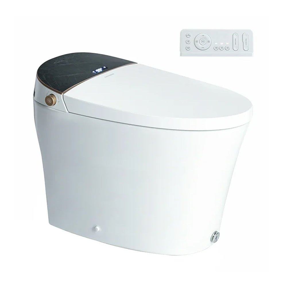 CTDV Premium Smart Tankless Bidet Toilet W/ Adjustable Heated Seat, Water & Air Dryer (96174253) - SAKSBY.com - Toilets - SAKSBY.com