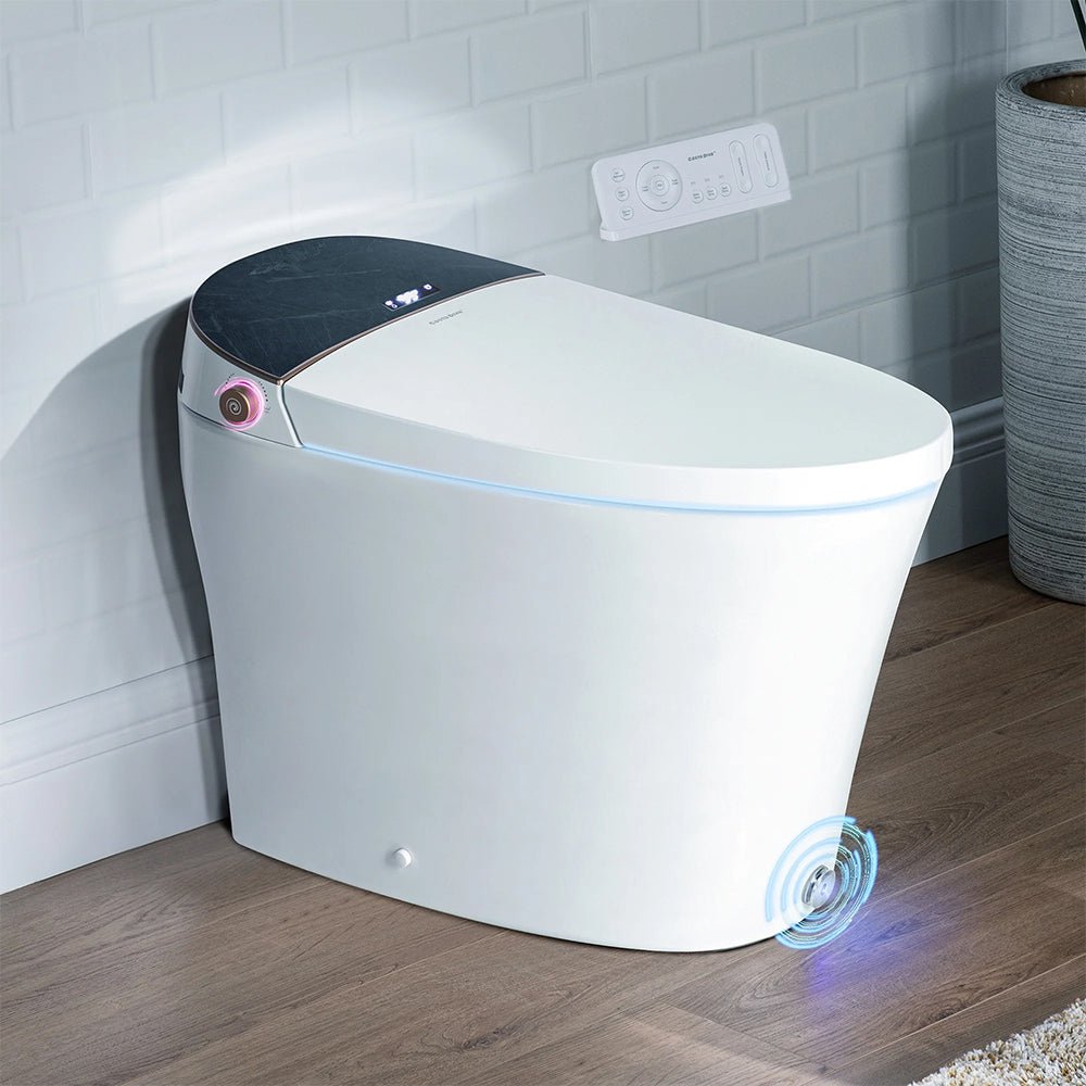CTDV Premium Smart Tankless Bidet Toilet W/ Adjustable Heated Seat, Water & Air Dryer (96174253) - SAKSBY.com - Toilets - SAKSBY.com