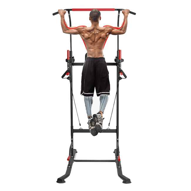 Deluxe Pull Up Dip Bar Station