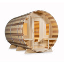 DUNDALK LEISURECRAFT 6-Person Canadian Timber Tranquility With Front Porch, CTC2345 (96814253) - SAKSBY.com - Barrel Saunas - SAKSBY.com