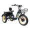 DWMEIGI MG2301 SILVERADO 20" 48V/14AH 750W Foldable Fat Tire Electric Trike, 330LBS Side View