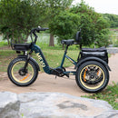 DWMEIGI MG2301 SILVERADO 20" 48V/14AH 750W Foldable Fat Tire Electric Trike, 330LBS Side View