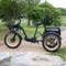 DWMEIGI MG2301 SILVERADO 20" 48V/14AH 750W Foldable Fat Tire Electric Trike, 330LBS Side View