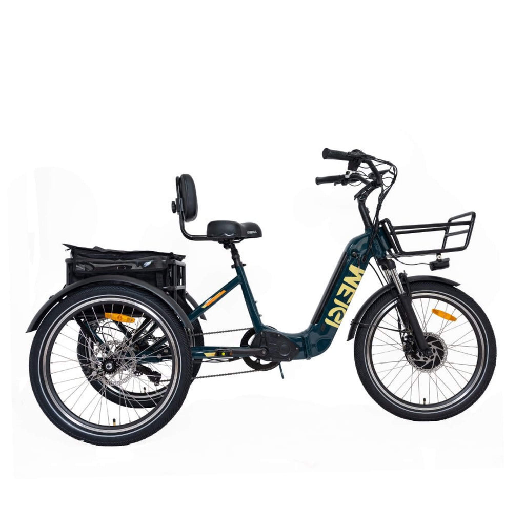 DWMEIGI MG2301 SILVERADO 24" 48V/13AH 500W Folding Electric Tricycle, 330LBS (96815362) - SAKSBY.com -Side View