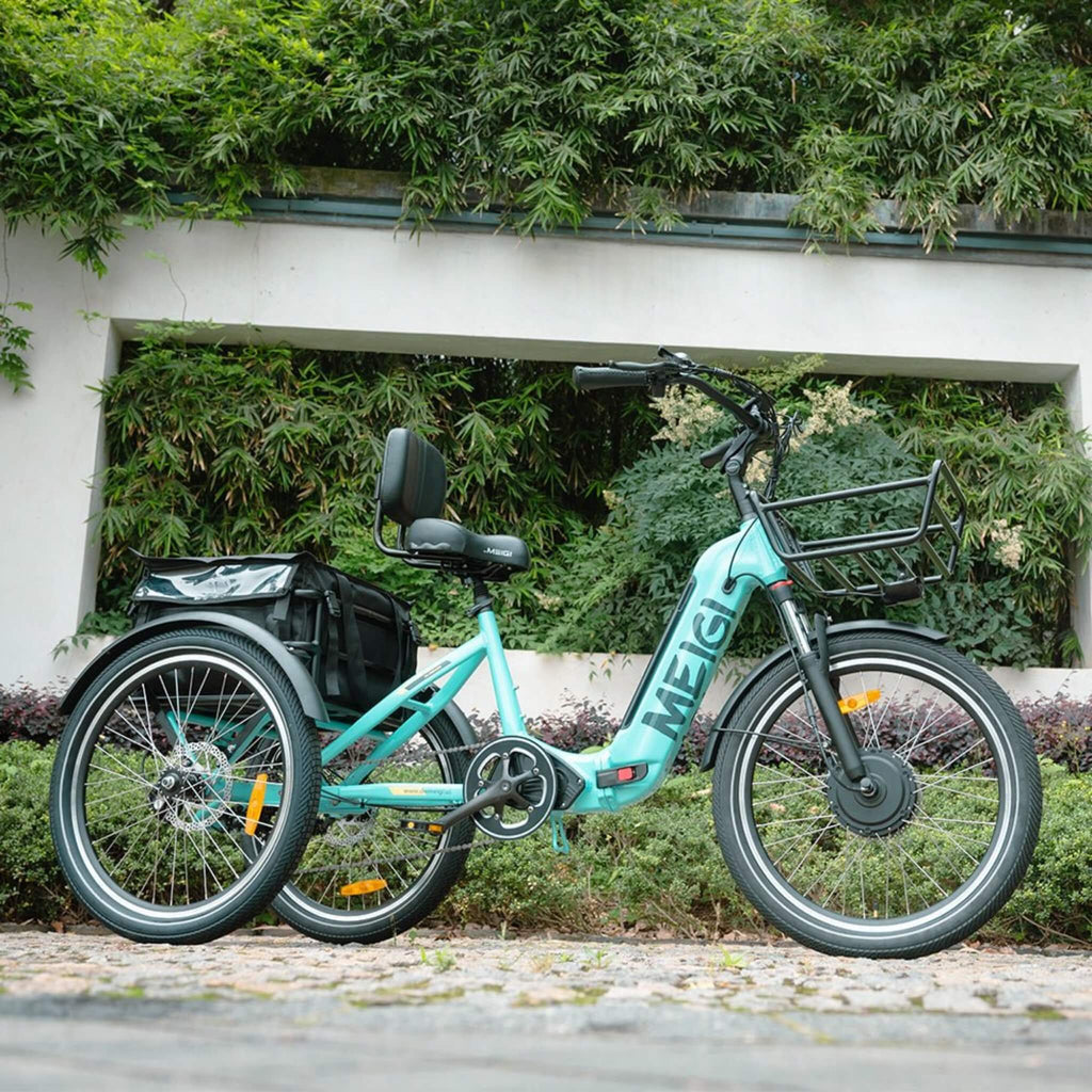 DWMEIGI MG2301 SILVERADO 24" 48V/13AH 500W Folding Electric Tricycle, 330LBS (96815362) - SAKSBY.com -Demonstration View