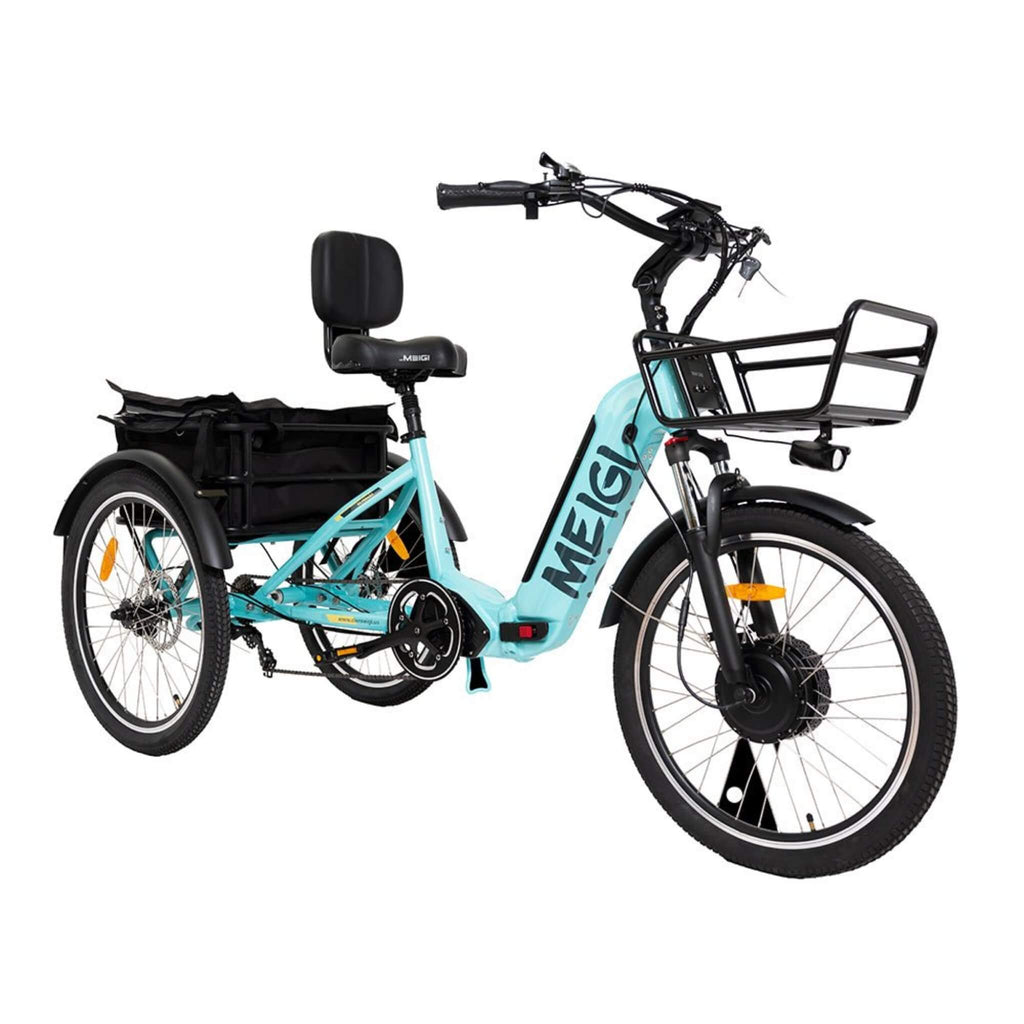 DWMEIGI MG2301 SILVERADO 24" 48V/13AH 500W Folding Electric Tricycle, 330LBS (96815362) - SAKSBY.com -Side View