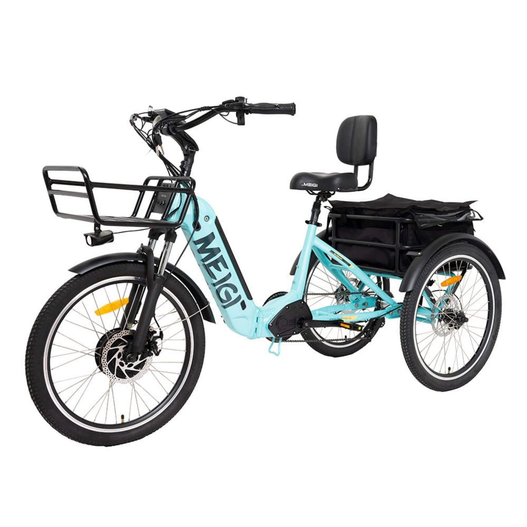 DWMEIGI MG2301 SILVERADO 24" 48V/13AH 500W Folding Electric Tricycle, 330LBS (96815362) - SAKSBY.com -Side View