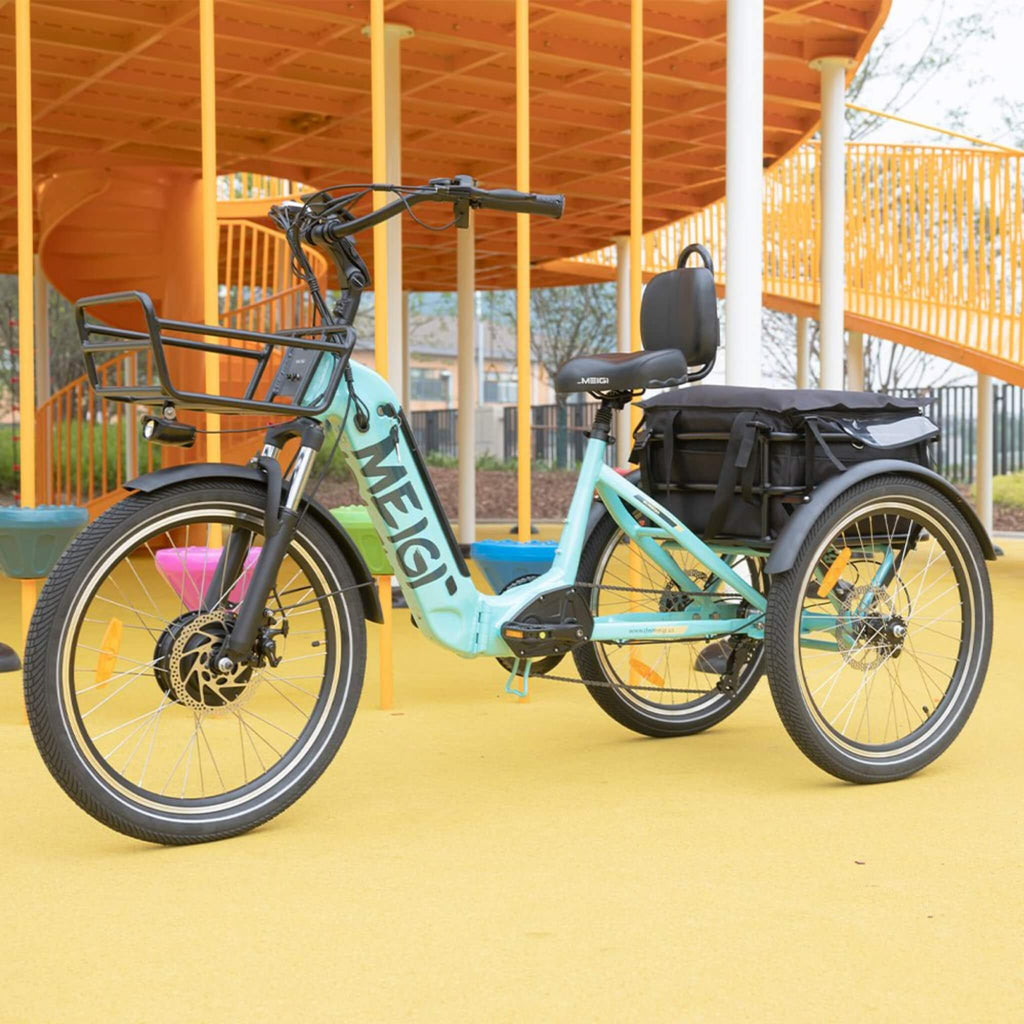 DWMEIGI MG2301 SILVERADO 24" 48V/13AH 500W Folding Electric Tricycle, 330LBS (96815362) - SAKSBY.com -Demonstration View
