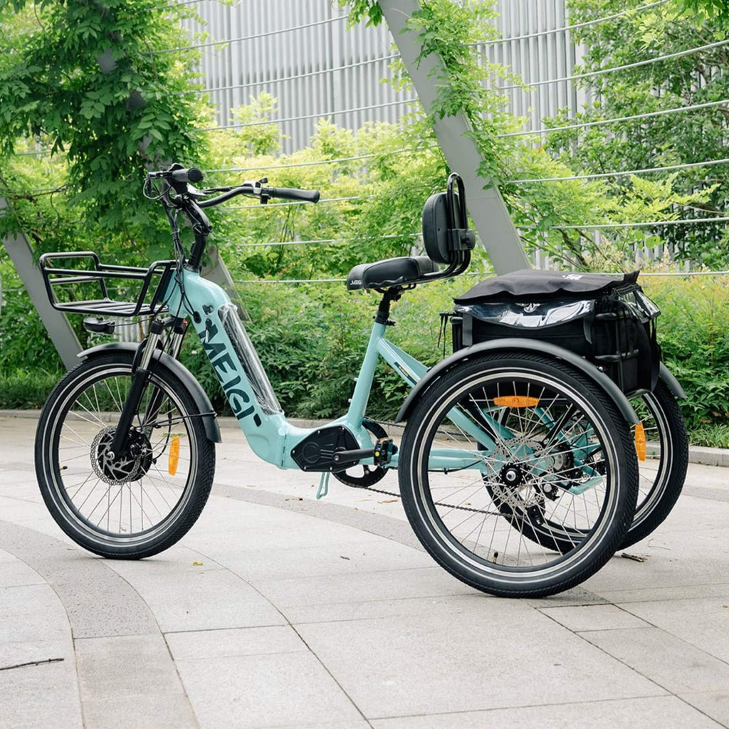 DWMEIGI MG2301 SILVERADO 24" 48V/13AH 500W Folding Electric Tricycle, 330LBS (96815362) - SAKSBY.com -Demonstration View