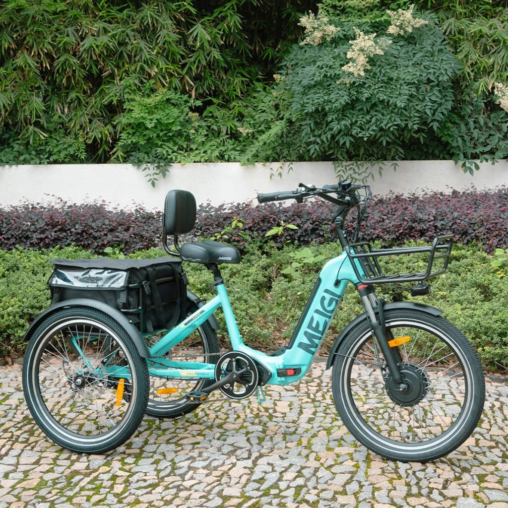 DWMEIGI MG2301 SILVERADO 24" 48V/13AH 500W Folding Electric Tricycle, 330LBS (96815362) - SAKSBY.com -Demonstration View