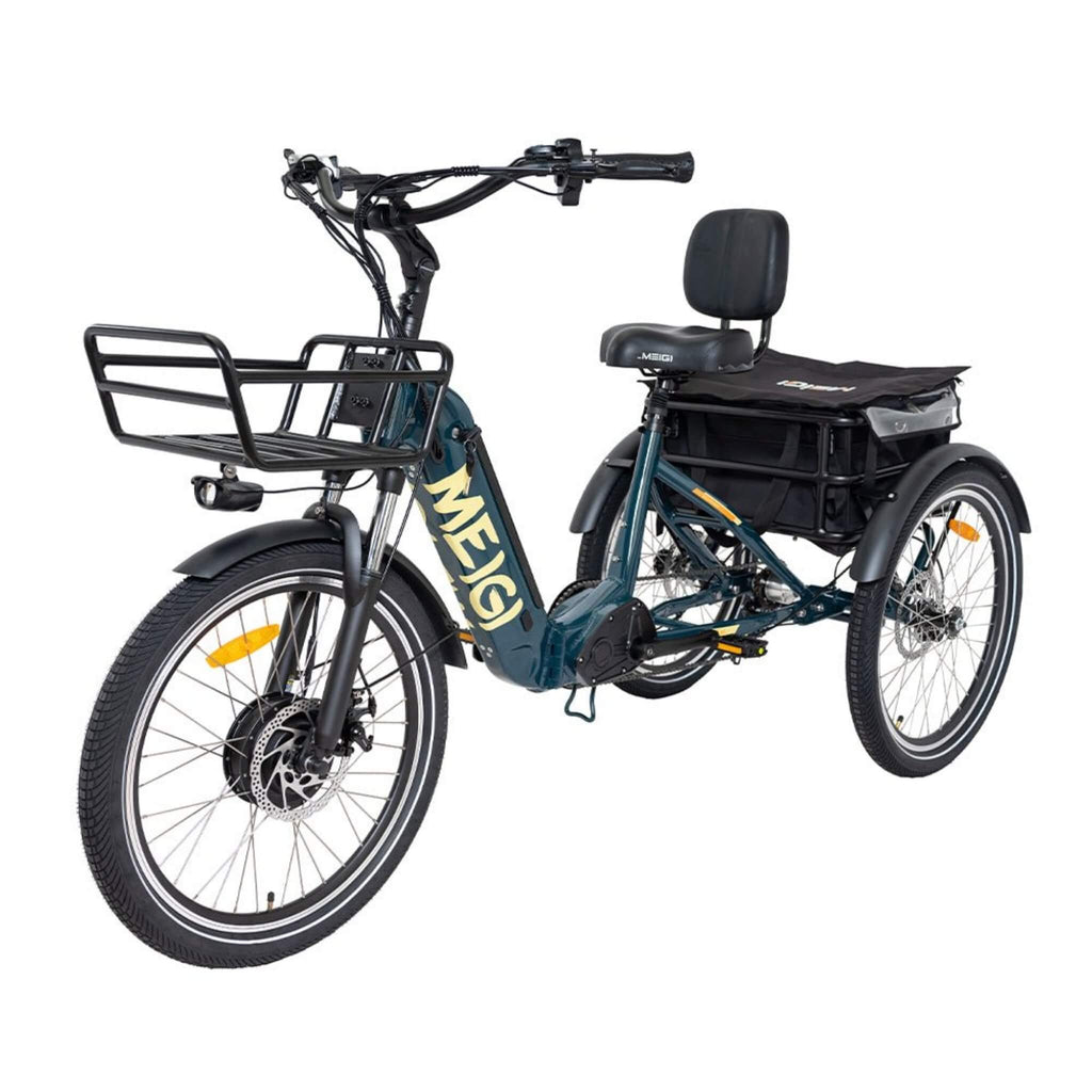 DWMEIGI MG2301 SILVERADO 24" 48V/13AH 500W Folding Electric Tricycle, 330LBS (96815362) - SAKSBY.com -Side View