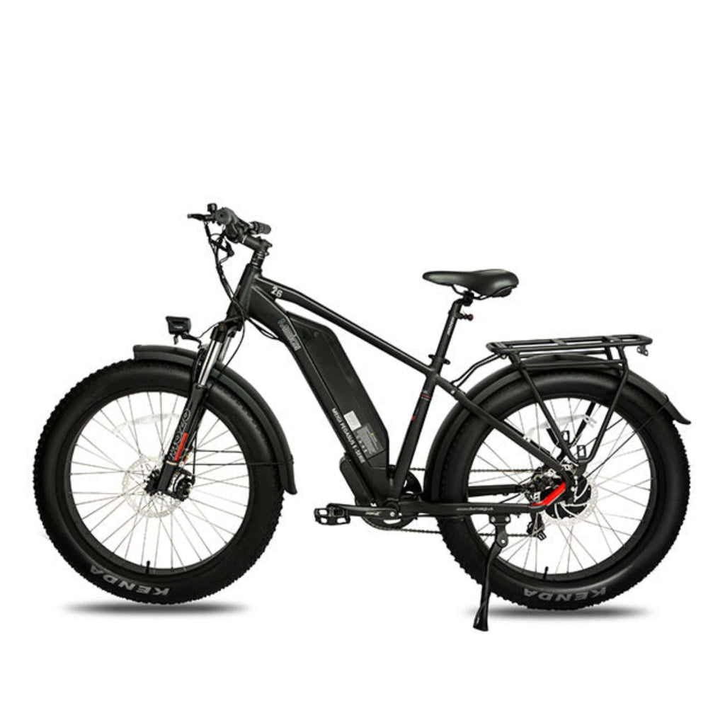 DWMEIGI MG8713 PEGASUS 26" 48V/16AH 750W Fat Tire Electric Bike, 280LBS - SAKSBY.com - Electric Bicycles - Side View