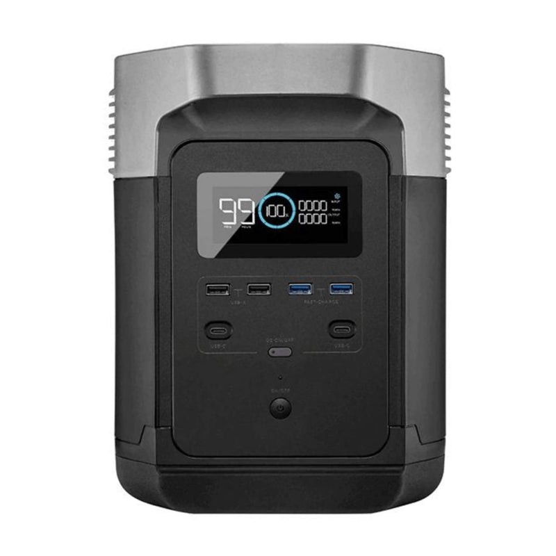 Ecoflow Delta 1000 Portable Power Charging Station, 1008Wh (SAK58183) SAKSBY - Front View