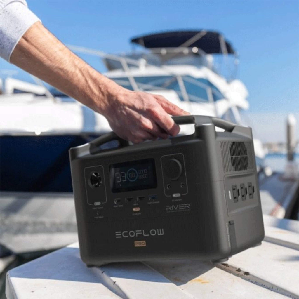 ECOFLOW River Pro + 2x110W Solar Panel Generator Kit - SAKSBY.com - Portable Power Stations - SAKSBY.com