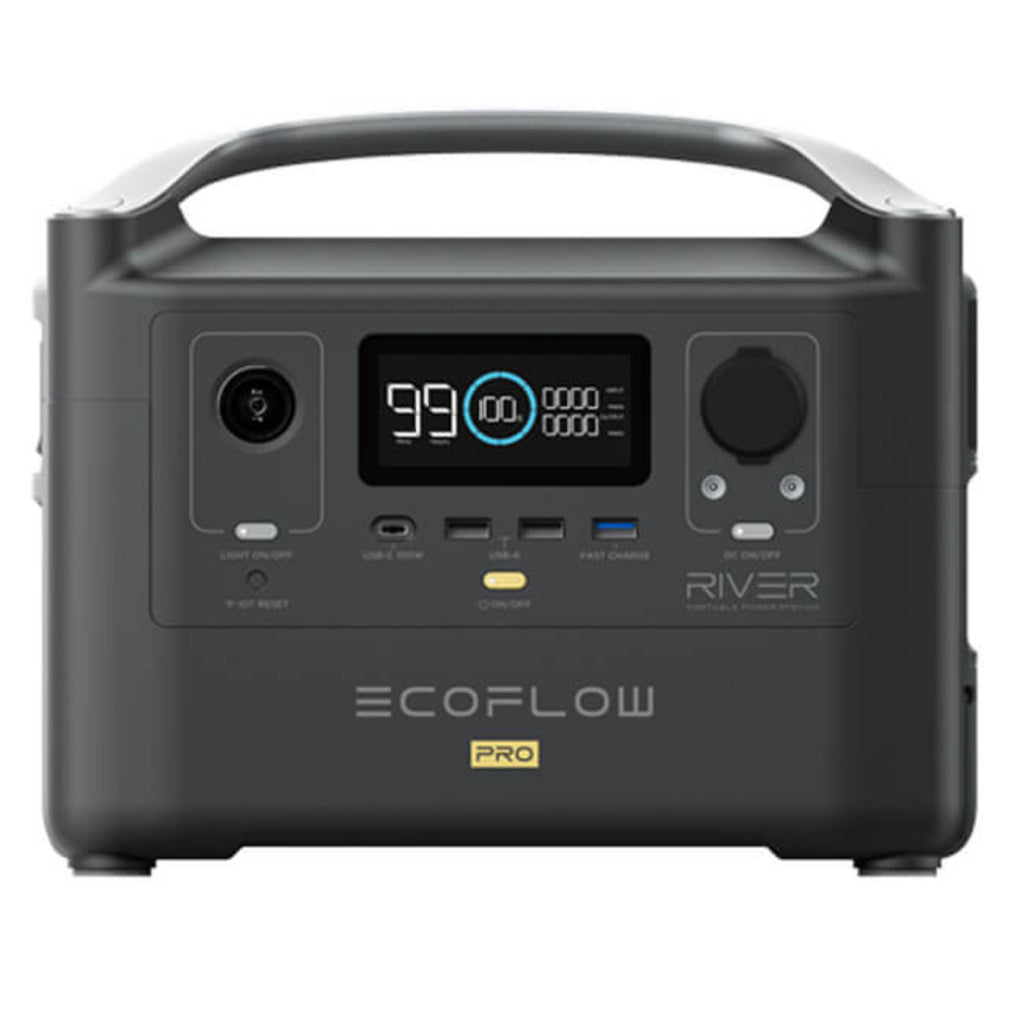 ECOFLOW River Pro + 2x110W Solar Panel Generator Kit - SAKSBY.com - Portable Power Stations - SAKSBY.com