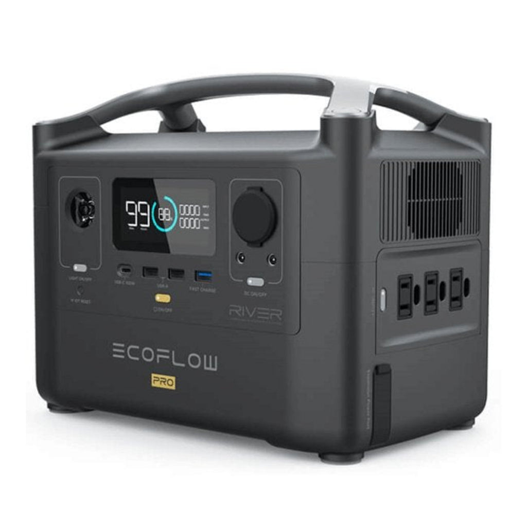 ECOFLOW River Pro + 2x110W Solar Panel Generator Kit - SAKSBY.com - Portable Power Stations - SAKSBY.com