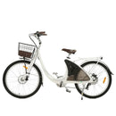 ECOTRIC 36V/10Ah White Lark Electric City Bike For Women, 500W - SAKSBY.com - Electric Bicycles - SAKSBY.com