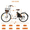 ECOTRIC 36V/10Ah White Lark Electric City Bike For Women, 500W - SAKSBY.com - Features, Text View