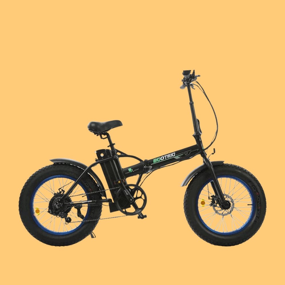 Ecotric fat tire portable and folding electric bike hot sale