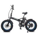ECOTRIC 48V Fat Tire Portable & Folding Electric Bike W/ LCD Display, 20" - SAKSBY.com - Electric Bicycles - SAKSBY.com