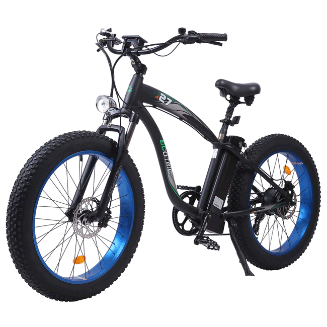 ECOTRIC Hammer 48V Electric Fat Tire Mountain Beach Snow Electric Bicycle, 26'' - SAKSBY.com - Electric Bicycles - SAKSBY.com